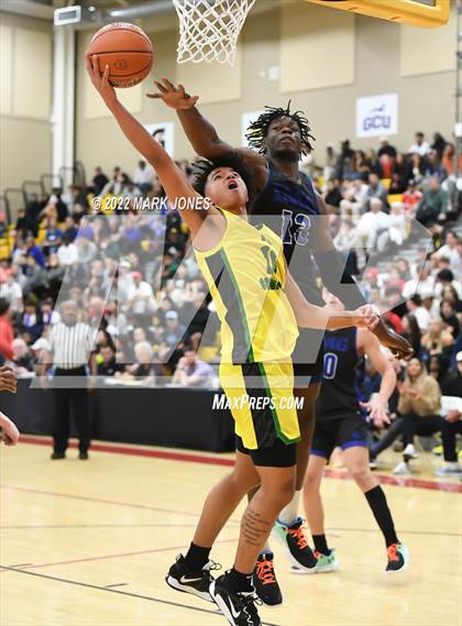 Thumbnail 1 in AZ Compass Prep vs. IMG Academy (FL) - (Hoophall West) photogallery.