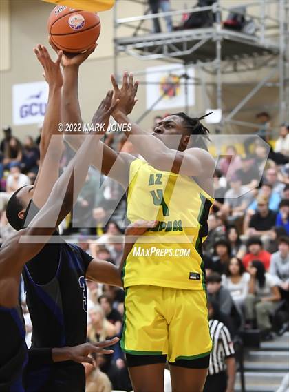 Thumbnail 2 in AZ Compass Prep vs. IMG Academy (FL) - (Hoophall West) photogallery.