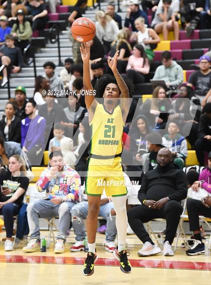 Thumbnail 2 in AZ Compass Prep vs. IMG Academy (FL) - (Hoophall West) photogallery.