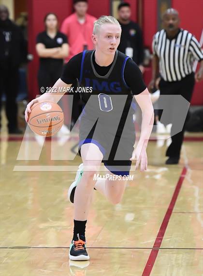 Thumbnail 3 in AZ Compass Prep vs. IMG Academy (FL) - (Hoophall West) photogallery.