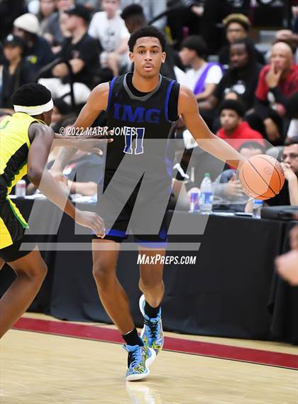 Thumbnail 2 in AZ Compass Prep vs. IMG Academy (FL) - (Hoophall West) photogallery.