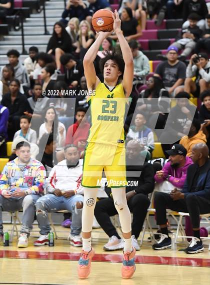 Thumbnail 1 in AZ Compass Prep vs. IMG Academy (FL) - (Hoophall West) photogallery.