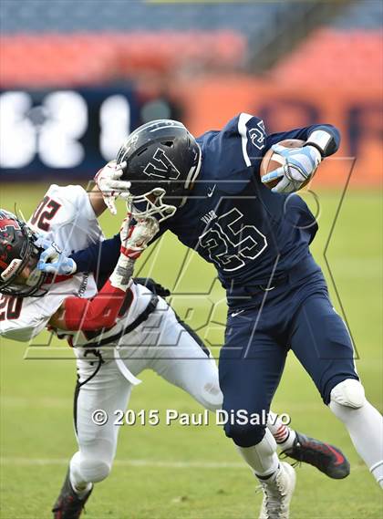Thumbnail 3 in Pomona vs. Valor Christian (CHSAA 5A Final) photogallery.