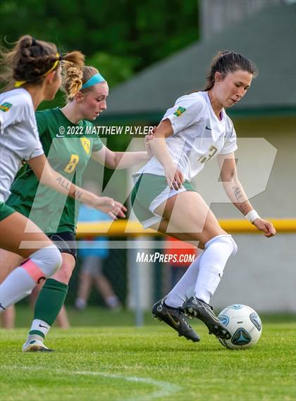 Thumbnail 3 in Cardinal Gibbons vs Pine Forest (NCHSAA 4A - First Round) photogallery.