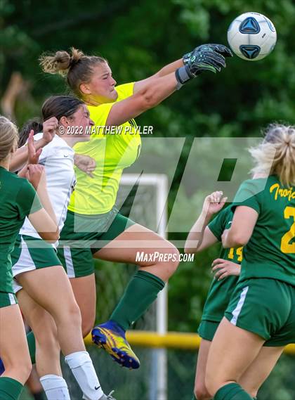 Thumbnail 3 in Cardinal Gibbons vs Pine Forest (NCHSAA 4A - First Round) photogallery.