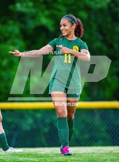 Thumbnail 3 in Cardinal Gibbons vs Pine Forest (NCHSAA 4A - First Round) photogallery.