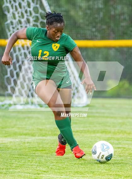 Thumbnail 2 in Cardinal Gibbons vs Pine Forest (NCHSAA 4A - First Round) photogallery.