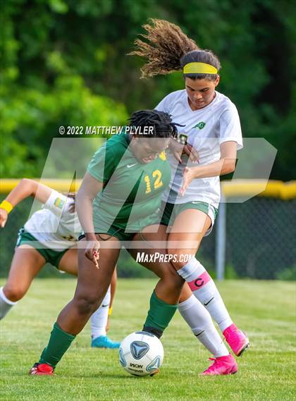 Thumbnail 2 in Cardinal Gibbons vs Pine Forest (NCHSAA 4A - First Round) photogallery.