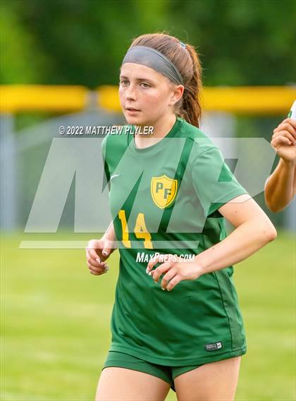 Thumbnail 3 in Cardinal Gibbons vs Pine Forest (NCHSAA 4A - First Round) photogallery.