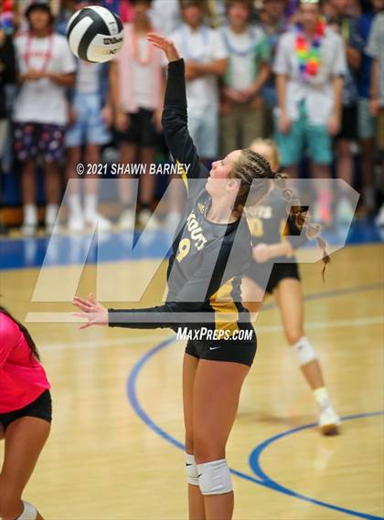 Thumbnail 2 in Lafayette Central Catholic vs. Kouts (IHSAA 1A Semifinal Playoff) photogallery.