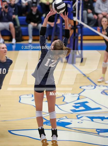 Thumbnail 2 in Lafayette Central Catholic vs. Kouts (IHSAA 1A Semifinal Playoff) photogallery.