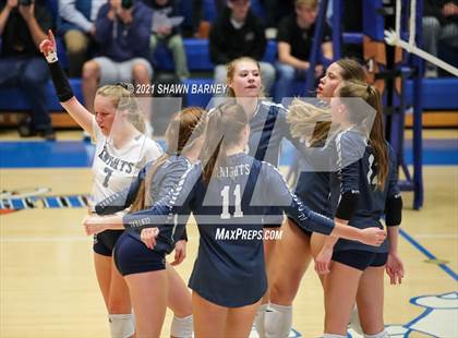 Thumbnail 2 in Lafayette Central Catholic vs. Kouts (IHSAA 1A Semifinal Playoff) photogallery.