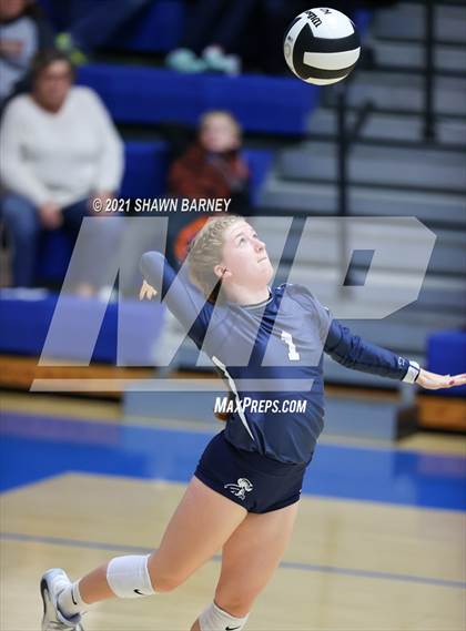 Thumbnail 2 in Lafayette Central Catholic vs. Kouts (IHSAA 1A Semifinal Playoff) photogallery.