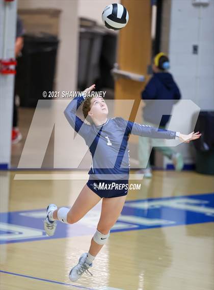 Thumbnail 1 in Lafayette Central Catholic vs. Kouts (IHSAA 1A Semifinal Playoff) photogallery.