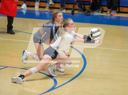 Thumbnail 1 in Lafayette Central Catholic vs. Kouts (IHSAA 1A Semifinal Playoff) photogallery.