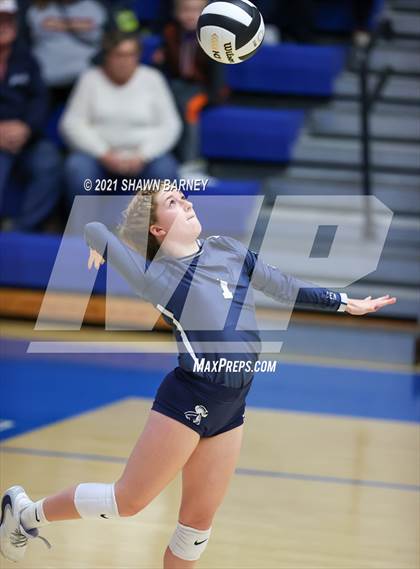 Thumbnail 3 in Lafayette Central Catholic vs. Kouts (IHSAA 1A Semifinal Playoff) photogallery.