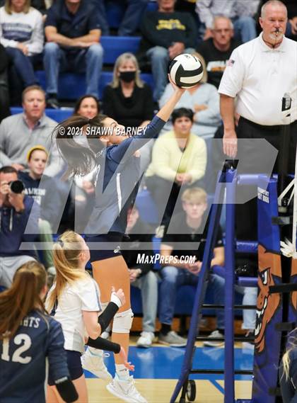 Thumbnail 1 in Lafayette Central Catholic vs. Kouts (IHSAA 1A Semifinal Playoff) photogallery.