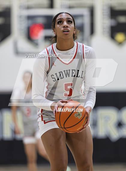 Thumbnail 1 in Sidwell Friends vs. Christ the King photogallery.