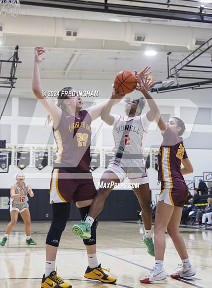 Thumbnail 1 in Sidwell Friends vs. Christ the King photogallery.