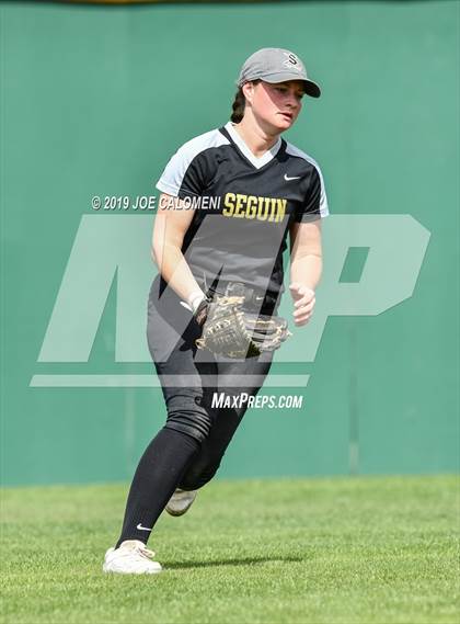 Thumbnail 1 in San Marcos vs Seguin (NEISD Softball Tournament) photogallery.