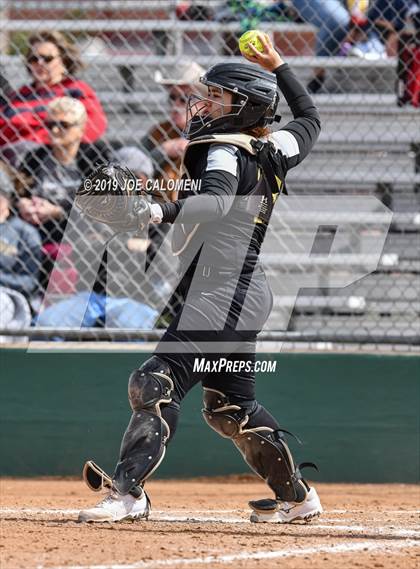 Thumbnail 3 in San Marcos vs Seguin (NEISD Softball Tournament) photogallery.