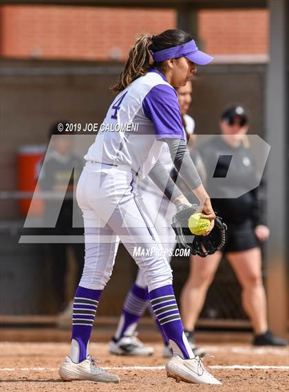 Thumbnail 2 in San Marcos vs Seguin (NEISD Softball Tournament) photogallery.