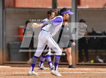 Thumbnail 1 in San Marcos vs Seguin (NEISD Softball Tournament) photogallery.