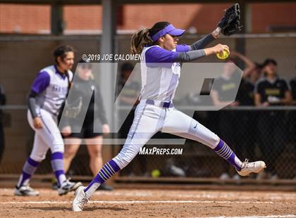 Thumbnail 2 in San Marcos vs Seguin (NEISD Softball Tournament) photogallery.