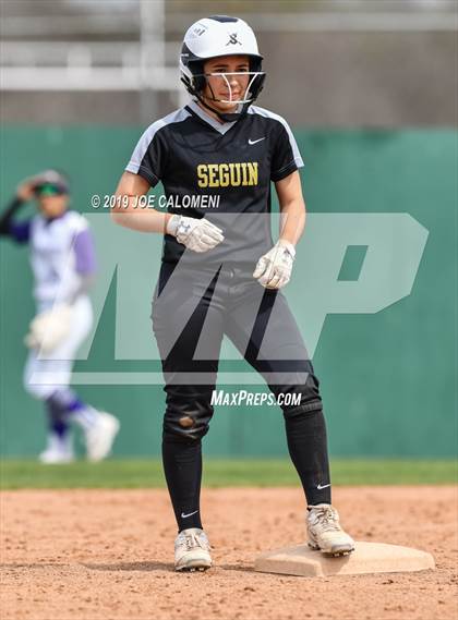 Thumbnail 3 in San Marcos vs Seguin (NEISD Softball Tournament) photogallery.