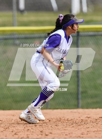 Thumbnail 2 in San Marcos vs Seguin (NEISD Softball Tournament) photogallery.