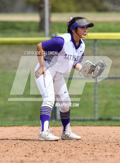 Thumbnail 3 in San Marcos vs Seguin (NEISD Softball Tournament) photogallery.