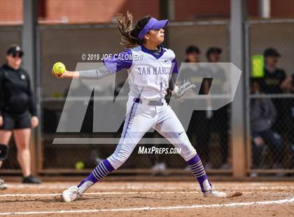 Thumbnail 3 in San Marcos vs Seguin (NEISD Softball Tournament) photogallery.