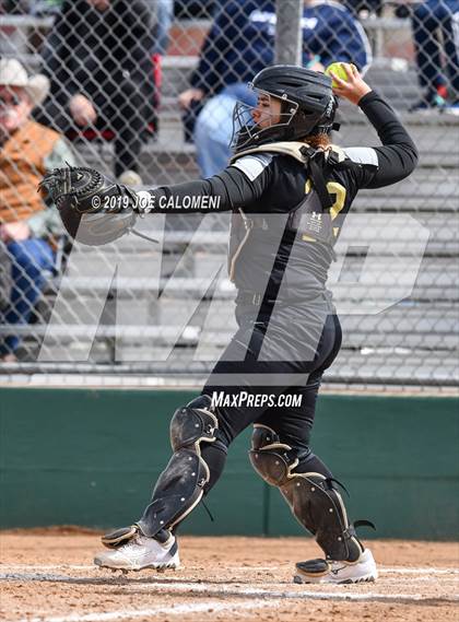 Thumbnail 3 in San Marcos vs Seguin (NEISD Softball Tournament) photogallery.