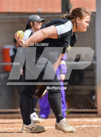 Thumbnail 3 in San Marcos vs Seguin (NEISD Softball Tournament) photogallery.