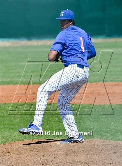 Thumbnail 3 in Lee [Robert E.] vs South San Antonio (NEISD Tournament) photogallery.