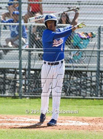 Thumbnail 2 in Lee [Robert E.] vs South San Antonio (NEISD Tournament) photogallery.