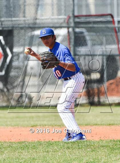 Thumbnail 2 in Lee [Robert E.] vs South San Antonio (NEISD Tournament) photogallery.
