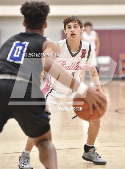 Thumbnail 2 in Rancho Mirage vs. Excelsior Charter (Rancho Mirage Holiday Invitational) photogallery.