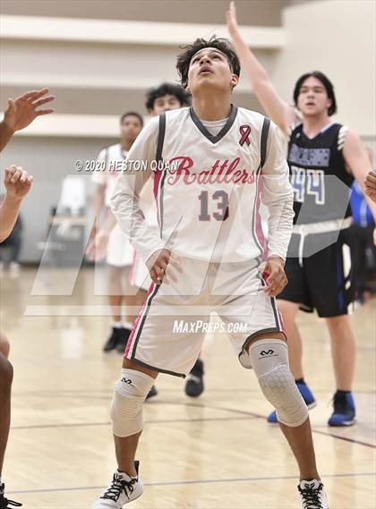 Thumbnail 2 in Rancho Mirage vs. Excelsior Charter (Rancho Mirage Holiday Invitational) photogallery.