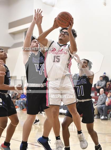 Thumbnail 1 in Rancho Mirage vs. Excelsior Charter (Rancho Mirage Holiday Invitational) photogallery.