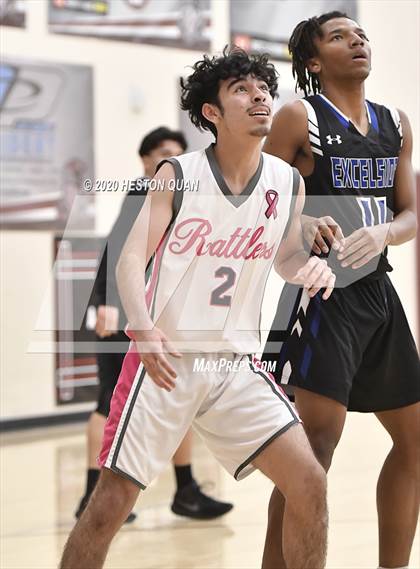 Thumbnail 1 in Rancho Mirage vs. Excelsior Charter (Rancho Mirage Holiday Invitational) photogallery.