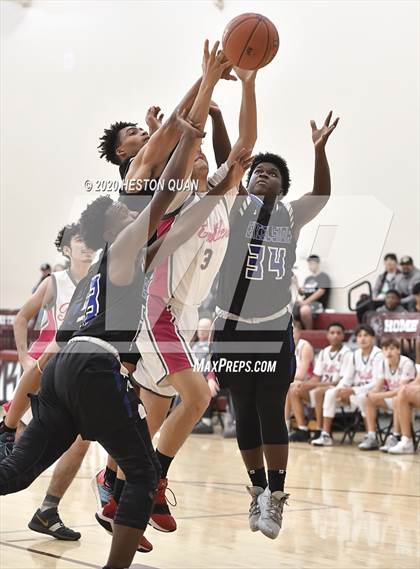 Thumbnail 1 in Rancho Mirage vs. Excelsior Charter (Rancho Mirage Holiday Invitational) photogallery.