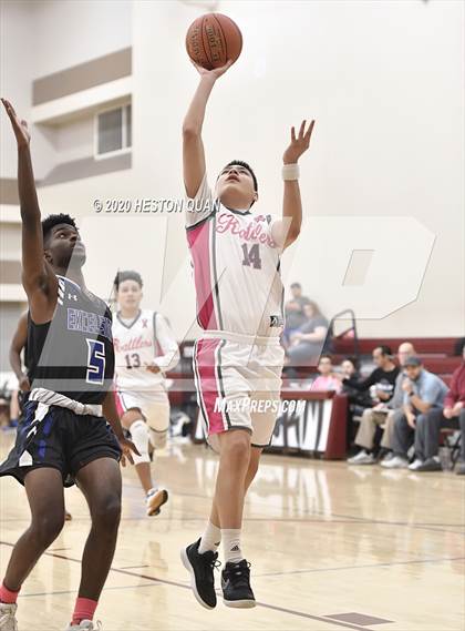 Thumbnail 2 in Rancho Mirage vs. Excelsior Charter (Rancho Mirage Holiday Invitational) photogallery.