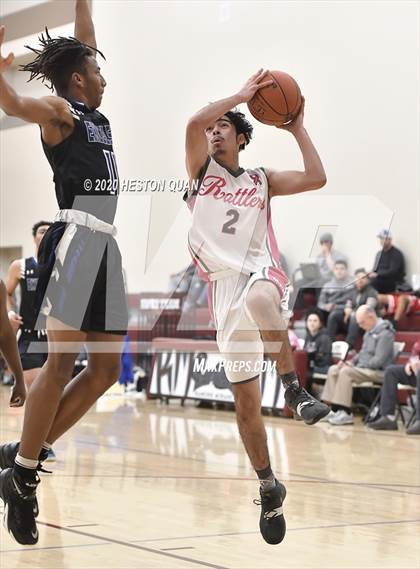 Thumbnail 1 in Rancho Mirage vs. Excelsior Charter (Rancho Mirage Holiday Invitational) photogallery.