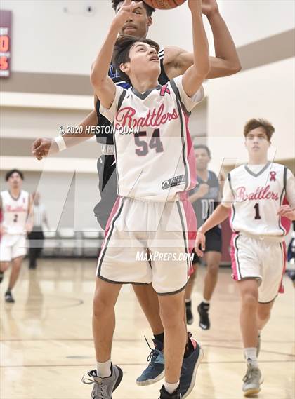 Thumbnail 1 in Rancho Mirage vs. Excelsior Charter (Rancho Mirage Holiday Invitational) photogallery.