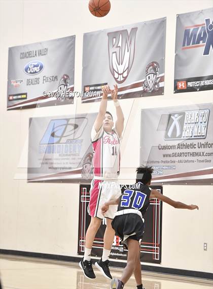 Thumbnail 3 in Rancho Mirage vs. Excelsior Charter (Rancho Mirage Holiday Invitational) photogallery.