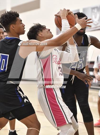 Thumbnail 1 in Rancho Mirage vs. Excelsior Charter (Rancho Mirage Holiday Invitational) photogallery.