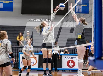 Thumbnail 2 in Clarksville Academy @ Goodpasture Christian (TSSAA DII-A District Playoff) photogallery.