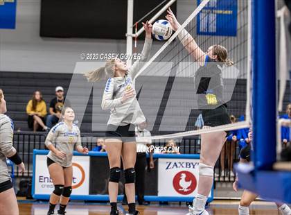 Thumbnail 3 in Clarksville Academy @ Goodpasture Christian (TSSAA DII-A District Playoff) photogallery.