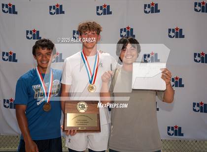 Thumbnail 2 in UIL Tennis 1A & 2A Boys Finals (Awards) photogallery.